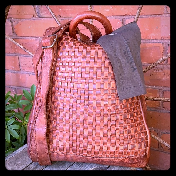 vilenca leather backpack